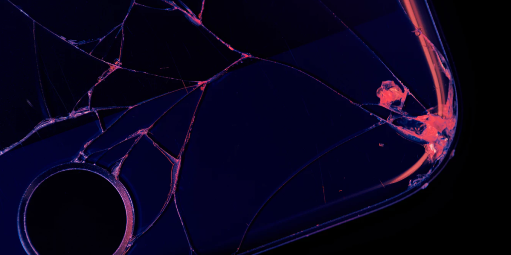 broken phone